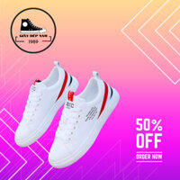Giày Nam Sneaker thể thaon nam màu trắng, trẻ trung năng động phong cách Hàn Quốc hót