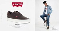 Giày Nam Thời Trang Levi’s Mens Munro NM Vegan Synthetic Leather Casual Lace Up | USA