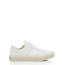 Giày Nam Tom Ford Leather Cambridge Sneaker White