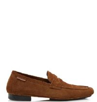 Giày Nam Tom Ford Suede Berwick Loafer 'Tobacco'