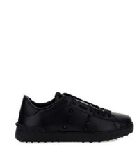 Giày Nam Valentino Open Studs Sneakers 'Black'