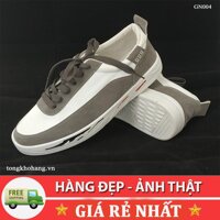 Giày Nam Viền Nâu size 4243✓ Giày Nam Đẹp ✓ Giày Nam Đế Trắng ✓ Giày Sneaker nam ✓ Giày thể thao nam GN004