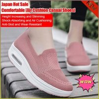 Giày nêm đệm không khí thoải mái