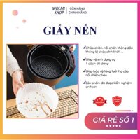 Giấy nến dùng cho nồi chiên không dầu, chảo rán,bếp nướng Set 30 tờ