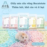 Giấy nén lót chuồng Bucatstate cho hamster, thỏ, bọ, nhím, chinchilla...(1kg)