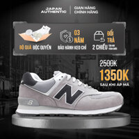 Giày New Balance 574 BE2 chính hãng cho nam nữ, giày NB574 real fullbox, bảo hành 03 năm Japan Authentic