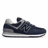 Giày New Balance 574 Core Black Upper Suede Navy Lifestyle