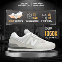 Giày New Balance 574 EGW chính hãng cho nam nữ, giày NB574 real fullbox, bảo hành 03 năm Japan Authentic