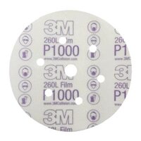 Giấy nhám tròn P1000 260L 3M 01069 6 inch (100 tờ)