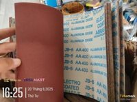 Giấy Nhám Vải Tờ JB5 P400, Khổ A4, 28x20cm