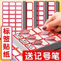 Giấy nhãn dán, ghi chú dính, giấy xé, nhãn phân loại giá, thẻ tên tự dính, kho trường học
