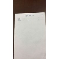 Giấy nháp thi a4 (bó 2500 tờ) giấy bãi bằng dl60gsm