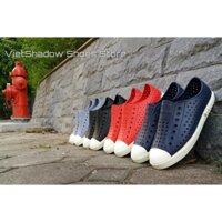Giày nhựa đi mưa nam nữ WNC-NATIVE/LUCHI - Chất liệu nhựa xốp EVA siêu nhẹ, không thấm nước - TOP bán chạy