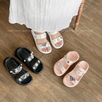 Giày Nhựa Đi Mưa Nữ -Sandal Đi Mưa Chất Liệu Su Nhẹ Mềm Êm Chân 3p QCCC