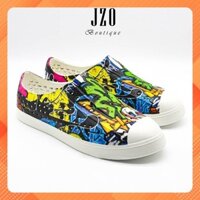 Giày nhựa lỗ nam nữ đi mưa đi biển Urban Footprint D2001 - Màu Graphic