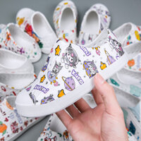 Giày Nhựa NATIVE / LUCHI cho trẻ em siêu nhẹ, giày thời trang, giày lội nước tặng, kèm ticker