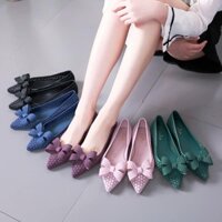 Giày nhựa nữ đi mưa chống trơn trượt
