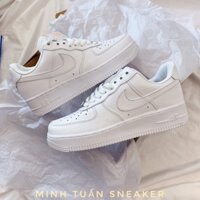 Giày Nike Air Force 1 Trắng - Giày Sneaker Nam Nữ Thể Thao Cổ Thấp Cao Cấp Full box + Bill