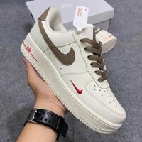 Giày Nike Air Force 1 vệt nâu cao cấp Fullbox