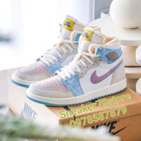 Giày Nike Air Jordan 1 High Zoom Comfort Pink Oxford DQ5092-651 Nam/Nữ (M/W) AUTHENTIC SHOES - Chính Hãng - FullBox
