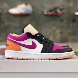 Giày Nike Air Jordan 1 Low 'Mismatched Purple Magenta' DJ4342-400