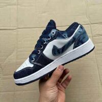 Giày Nike Air Jordan 1 Low Washed Denim Jean Rep 1:1