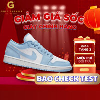 Giày Nike Air Jordan 1 Low White Ice Blue DC0774-141 chính hãng dành cho nam nữ, full box GOLD SNEAKER