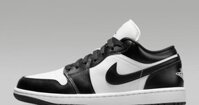 Giày Nike Air Jordan 1 Low Panda Nữ- Đen Trắng