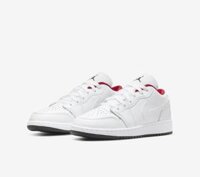 Giày Nike Air Jordan 1 Low White Red [ 553560-164 ]