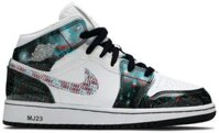 Giày Nike Air Jordan 1 Mid SE GS ‘Take Flight’ BQ6931-114