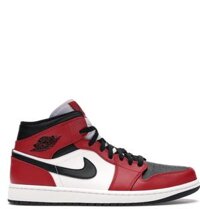 Giày Nike Air Jordan 1 Mid ‘Chicago Black Toe’