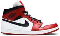 Giày Nike Air Jordan 1 Mid Chicago ‘White Toe’ 554724-173