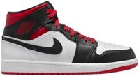Giày Nike Air Jordan 1 Mid Chicago ‘Black Toe’ 554724-069