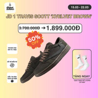 Giày Nike Air Jordan 1 Travis Scott ‘Velvet Brown’ BEST Quality [FREESHIP+TẶNG VỚ]