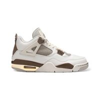 Giày Nike Air Jordan 4 Military Mocha – Jordan 4 Trắng Nâu