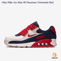 Giày Nike Air Max 90 Premium University Red | Đặc Biệt Thoải Mái