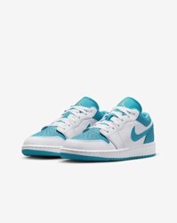 Giày Nike Chính hãng -Air Jordan 1 LOW - Trắng/Xanh| JapanSport 553560-174