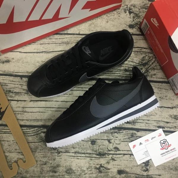 Giày Nike Classic Cortez Leather 'Anthracite' 749571-011