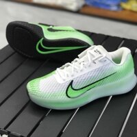 Giày Nike Court Air Zoom Vapor 11 White Poison Green [ DR6966-106 ]
