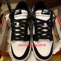 Giày Nike Dunk Low Retro White Black "panda"