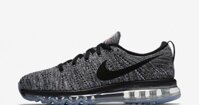 Giày Nike Flyknit Max Nam- Đen Xám