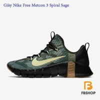 Giày Nike Free Metcon 3 Spiral Sage | Sức Mạnh Ổn Định và Linh Hoạt