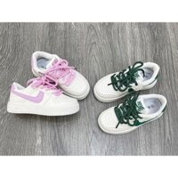 Giày NiKe hai màu tím-Xanh cho bé trai và bé gái( mã 227)