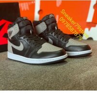 Giày Nike Jordan 1 Retro Hight Shadow Grey/Black Men [Auth - Chính Hãng - FullBox] Hình Ảnh Sản Phẩm Độc Quyền