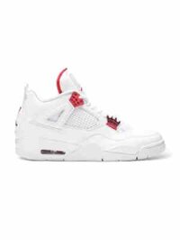 Giày Nike Jordan 4 Retro Metallic Pack White Red CT8527-112