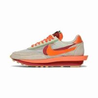 Giày Nike LDWaffle x sacai x CLOT ‘Net Orange Blaze’ DH1347-100