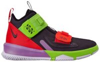 Giày Nike LeBron Soldier 13 GS ‘Thunder Grey Crimson Green’ AR7585-002