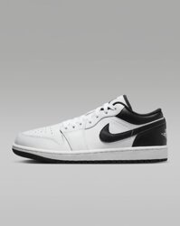 Giày Nike Nam Chính hãng - Jordan 1 Low - Trắng đen | JapanSport 553558-132