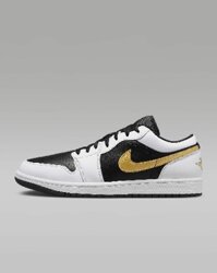 Giày Nike Nam Chính Hãng - Air Jordan 1 Low - Màu TrắnG/Đen | JapanSport 553558-172