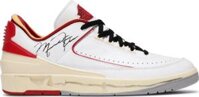 Giày Nike Off-White x Air Jordan 2 Retro Low SP ‘White Varsity Red’ DJ4375-106